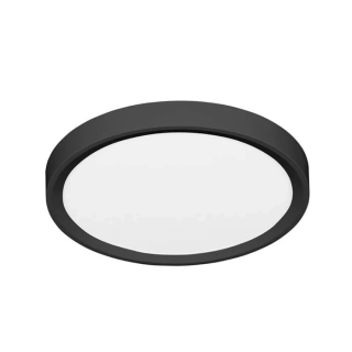 Stropné LED 50W svietidlo čierne, IP40