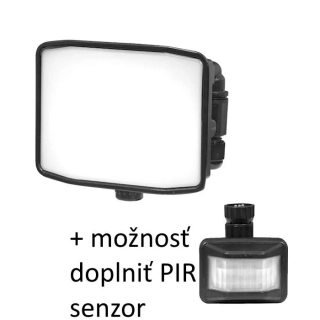 LED reflektor ZIPO 10-100W, čierny