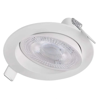 LED výklopné bodové svietidlo GERI 6,5W 780LM IP20 CCT biele