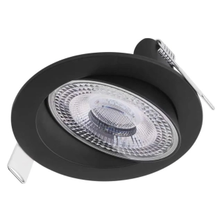 LED výklopné bodové svietidlo GERI 6,5W 780LM IP20 CCT čierne