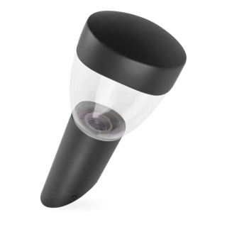 Záhradné nástenné svietidlo ARTEO, antracit, E27, IP44