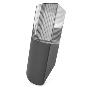 Záhradné nástenné svietidlo LANA, antracit, E27, IP54