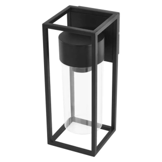 Záhradné nástenné svietidlo TILLIA, antracit, E27, IP44