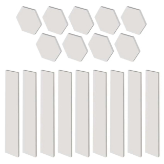 GoSmart LED svietidlo Lines biele, 9 dielov, 34 W, RGBIC stmievateľné, WiFi