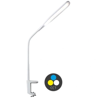LED stmievateľná stolová lampa , nastaviteľná farba svetla, 500lm, 10W, biela