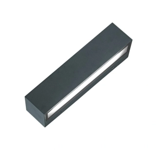 Vonkajšie nástenné LED svietidlo STIX - antracitové