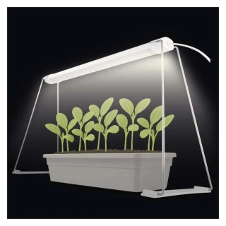 LED GROW pestovateľská lampa na sadenice 15 W, časovač, biela
