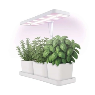 LED GROW pestovateľská lampa 7 W, časovač, stmievateľná lampa, biela
