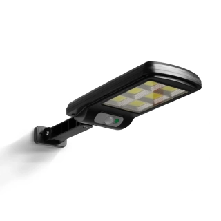 Solárny reflektor PHENOM 6 COB LED 5W 300 lm – 3 režimy, PIR 120°, IP65