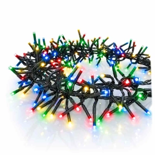 LED vianočná reťaz – ježko, 7,2 m, vonkajšia aj vnútorná, multicolor, programy