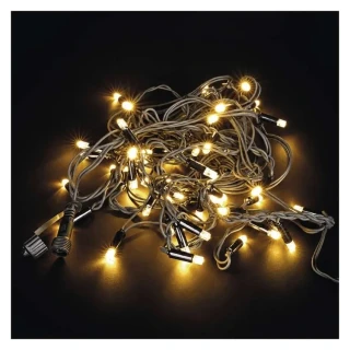 Premium LED spojovacia reťaz preblikávajúca – cencúle, 3 m, vonkajšia, teplá biela