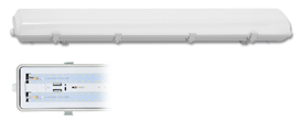 LED prachotesné svietidlo 40W, IP65
