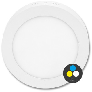 Prisadený LED panel LADA 2 24V kruh, 30 cm, 24 W, CCT, IP20, biely (LED24V-CSL-CCT/24W/BI)