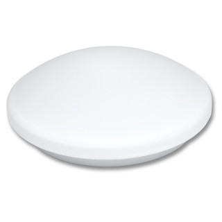 Stropné LED svietidlo VICTOR LED B s núdzovým modulom, 28 cm, 18 W, 3000 K, IP44, biele (W131/EM/LED/B-3000)