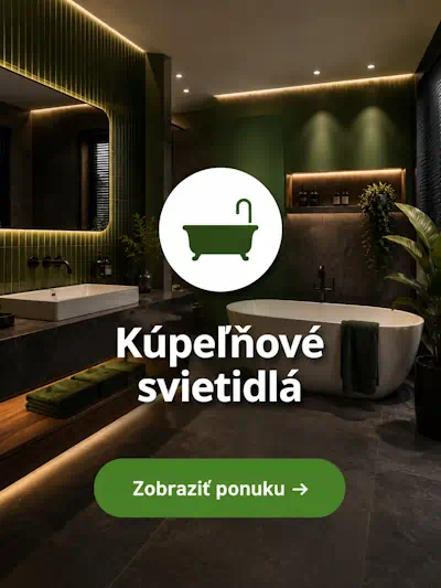Kúpeľňové svietidlá