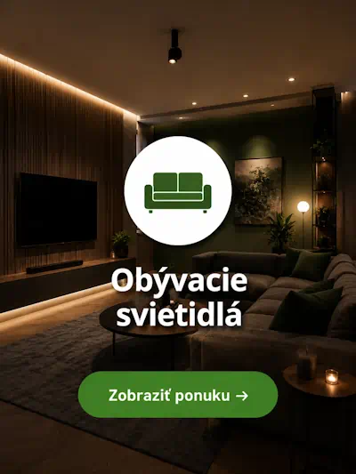 Osvetlenie obývačky